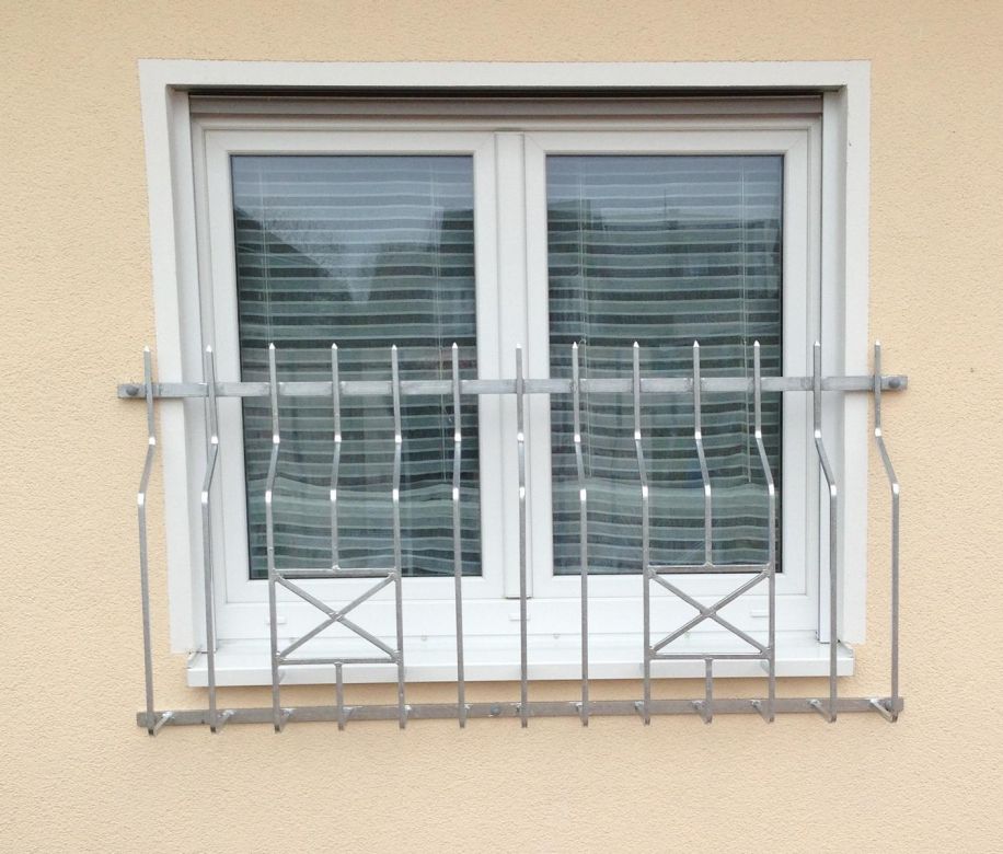 Fenstergitter für Blumenkasten Fenstergitter für Blumenkasten